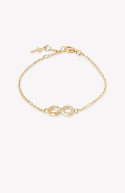 Rizen Jewelry Infinite Hope Bracelet In Gold