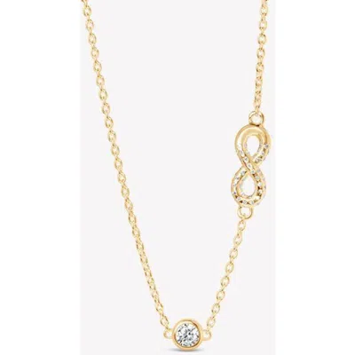 Rizen Jewelry Infinite Hope Necklace In Gold