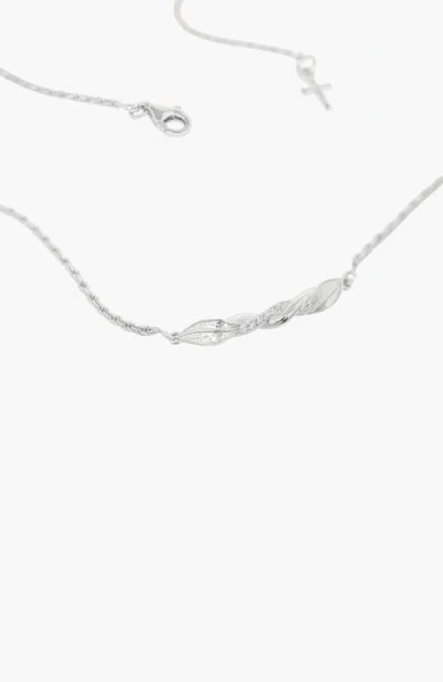 Rizen Jewelry Sacred Vine Necklace In Metallic