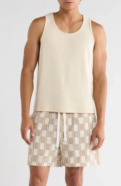 Rizort Austin Kore Tank In Beige