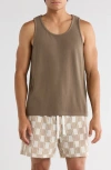 Rizort Austin Kore Tank In Brown