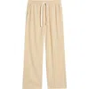 Rizort Elijah Chenille Pants In Beige