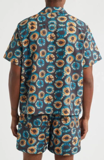 Rizort Eye Camp Shirt In Multi