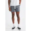 Rizort Kore Drawstring Nylon Shorts In Navy