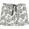 Rizort Nathan Floral Drawstring Shorts In Multi