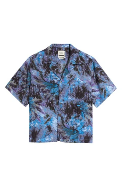 Rizort Roger Camp Shirt In Blue
