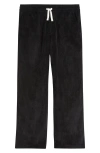 Rizort Roger Ribbed Pull-on Pants In Black