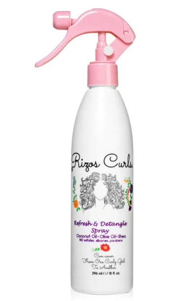 Rizos Curls Refresh & Detangle Spray, 10 oz