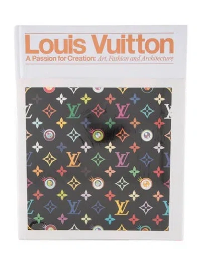 Pre-owned Rizzoli Louis Vuitton A Passion For Creation: Art, Fashion And Architecture In Multicolor