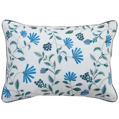 Rizzy Home 100% Cotton Down Filled Throw Pillow In Polyester