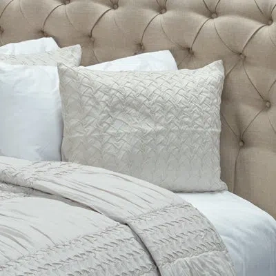 Rizzy Home 100% Cotton Envelope Sham In Natural