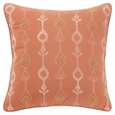 Rizzy Home 100% Cotton Throw Square Pillow Cover & Insert