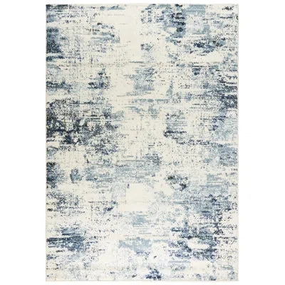 Rizzy Home 100% Polypropylene Power Loomed Area Rug In Ivory