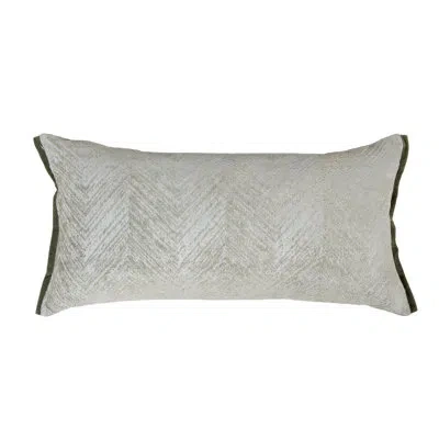 Rizzy Home 14x26 Lumbar Pillow In Polyester