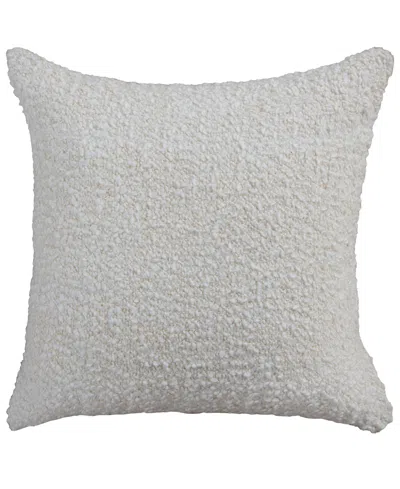 Rizzy Home Alix Polyester Decorative Pillow, 24" X 24" In Gray