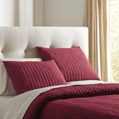 Rizzy Home Braylene Single Reversible Quilt In Red