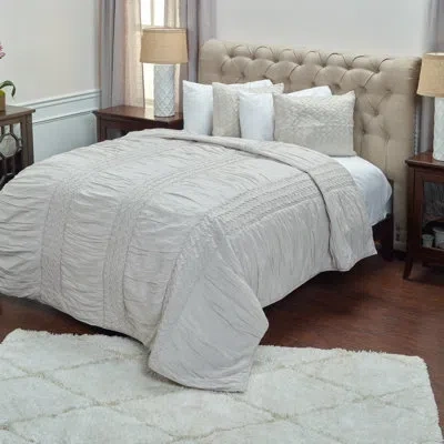 Rizzy Home Carly Single Quilt In Natural