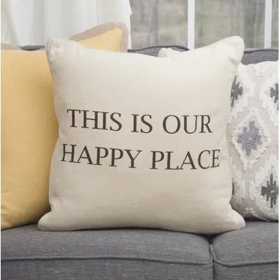 Rizzy Home Cotton Throw Pillow