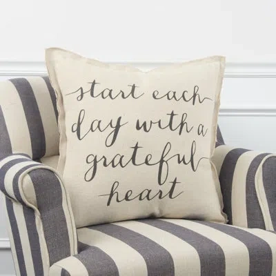 Rizzy Home Cotton Throw Pillow