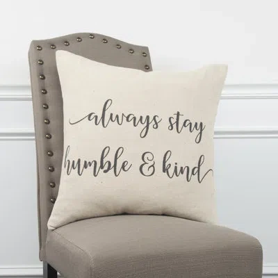 Rizzy Home Cotton Throw Pillow