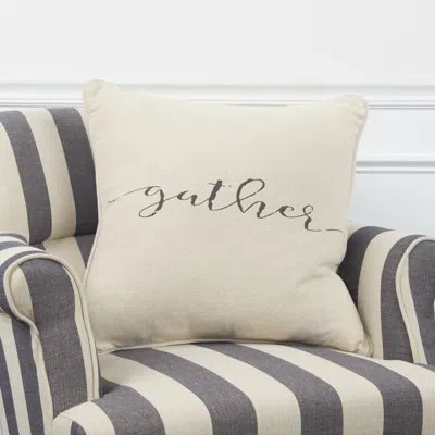 Rizzy Home Cotton Throw Pillow
