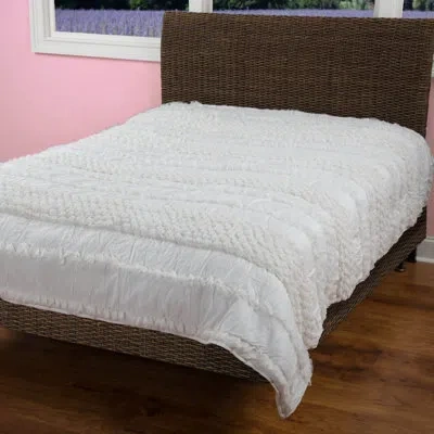 Rizzy Home D'ana 4 Piece Quilt Set In Ivory