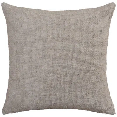 Rizzy Home Down Filled Glam Accent Throw Pillow In Natural