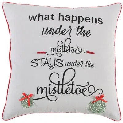 Rizzy Home Holiday Throw Pillow