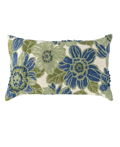 Rizzy Home Josephine Cotton Decorative Pillow, 14" X 26" In Multi