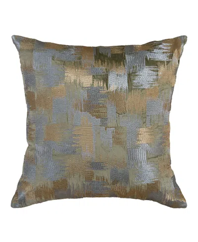 Rizzy Home Katy Velvet Decorative Pillow, 22" X 22" In Gray