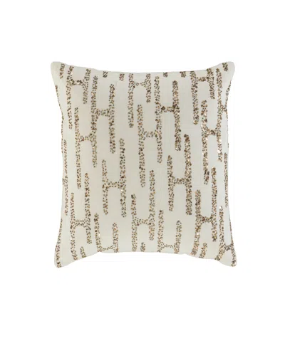 Rizzy Home Lucy Cotton Decorative Pillow, 18" X 18" In Multi