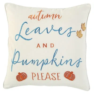 Rizzy Home Poly Filled Throw Pillow