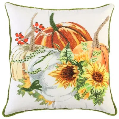 Rizzy Home Poly Filled Throw Pillow