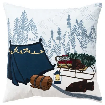Rizzy Home Poly Filled Throw Pillow