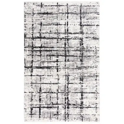 Rizzy Home Rectangle Hybrid Wool Area Rug In Black