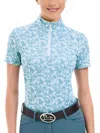 R.j. Classics Lucy Short Sleeve Schooling Shirt In Summer Paisley In Multi