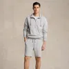Rlx 20.3 Cm Fleece Short In Gray
