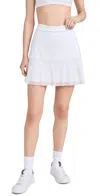 Rlx 4-way Stretch Eyelet Flare Skort Ceramic White In Ceramic White