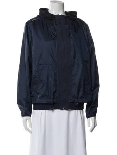 Pre-owned Rlx By Ralph Lauren Bomber Jacket In Blue