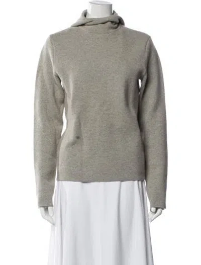 Pre-owned Rlx By Ralph Lauren Cashmere Turtleneck Sweater In Gray