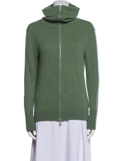 Pre-owned Rlx By Ralph Lauren Cashmere Turtleneck Sweater In Green