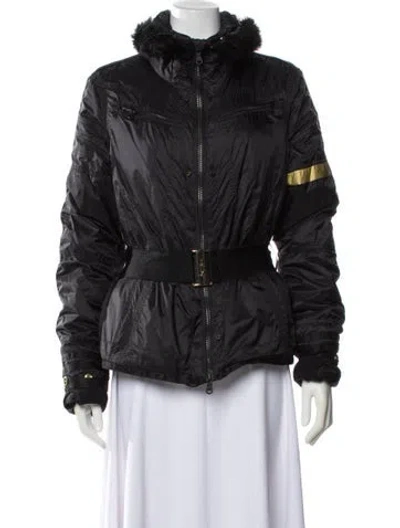 Pre-owned Rlx By Ralph Lauren Nylon Bomber Jacket In Gray