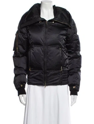 Pre-owned Rlx By Ralph Lauren Nylon Down Jacket In Black