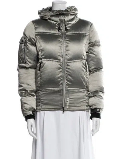 Pre-owned Rlx By Ralph Lauren Nylon Down Jacket In Neutral