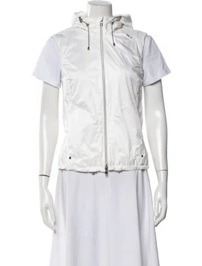Pre-owned Rlx By Ralph Lauren Nylon Down Jacket In White