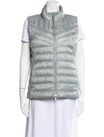 Pre-owned Rlx By Ralph Lauren Striped Vest In Gray