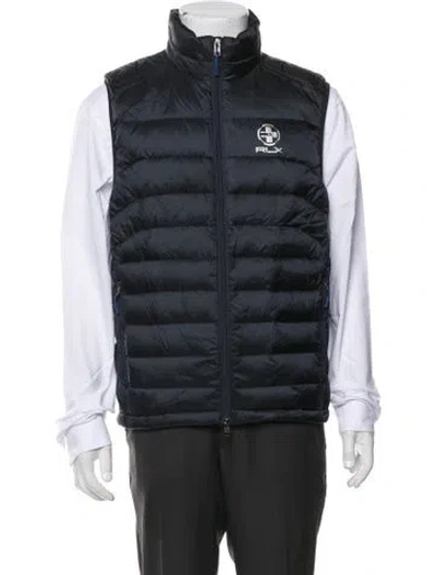 Pre-owned Rlx By Ralph Lauren Vest In Blue