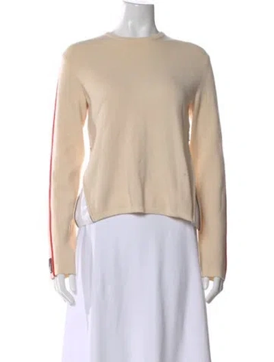 Pre-owned Rlx By Ralph Lauren Wool Crew Neck Sweater In Neutral