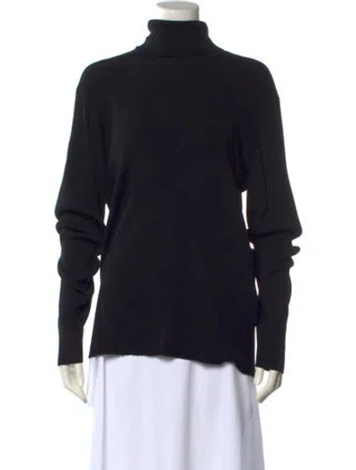Pre-owned Rlx By Ralph Lauren Wool Turtleneck Sweater In Black