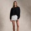 Rlx Golf 13" Pleated Four Way-stretch Skort In Ceramic White